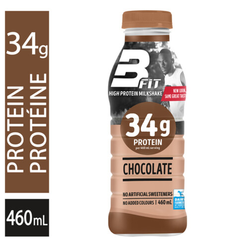 Beatrice B Fit High Protein Milkshake Chocolate 460 ml (bottle)