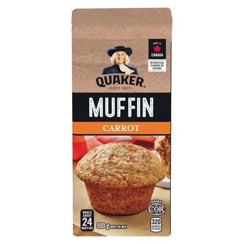 Quaker Muffin Mix Carrot 900 g
