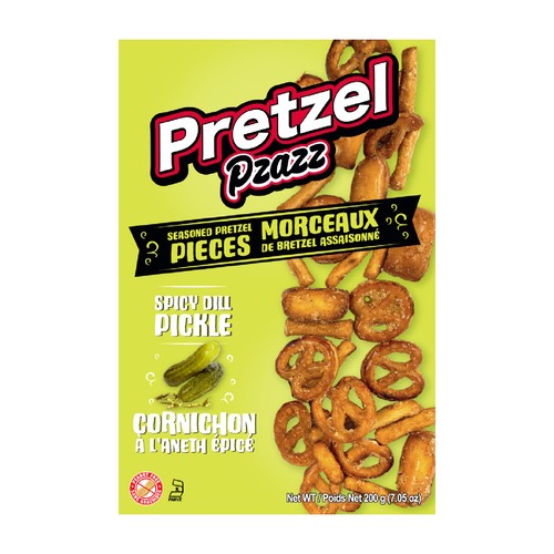 Pretzel Pzazz Spicy Dill Pickle 200 g