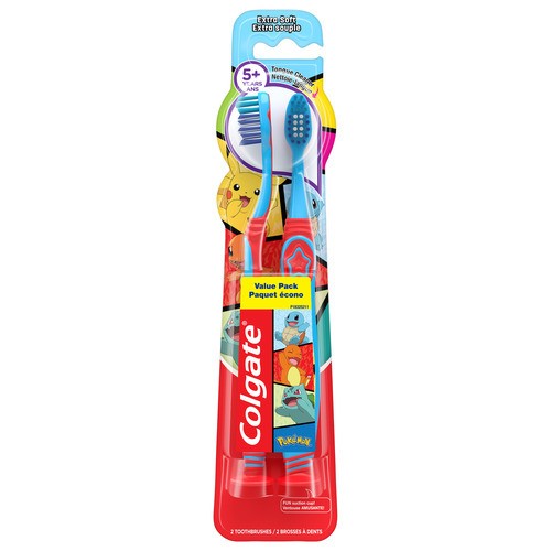 Colgate Pokémon Toothbrush Soft 2 Pack