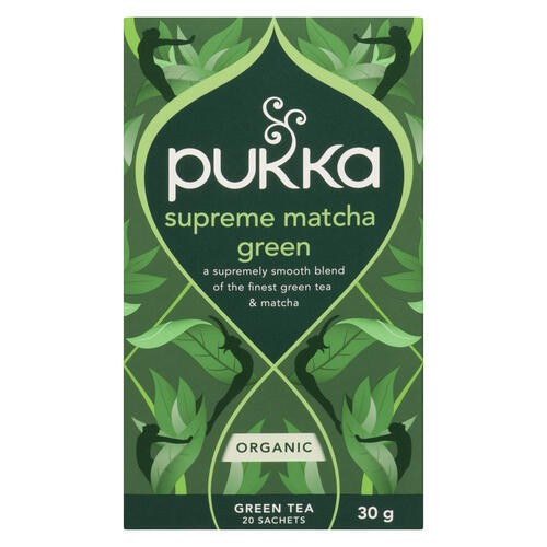 Pukka Organic Green Tea Supreme Matcha Green 20 Tea Bags