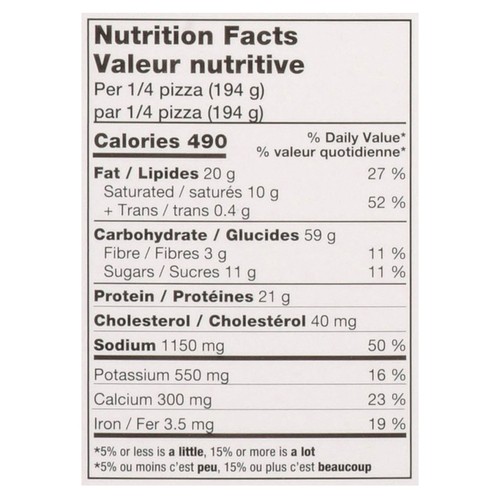 Red Baron Frozen Pizza Rising Crust Pepperoni 775 g