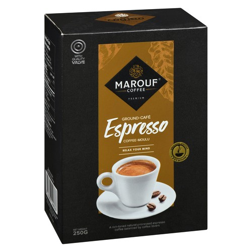 Marouf Coffee Ground Coffee Espresso 250 g