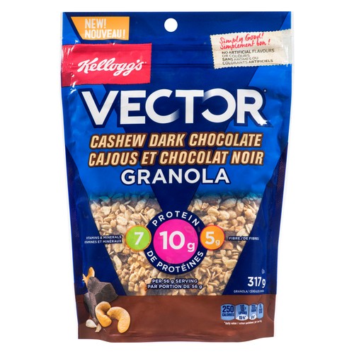 Kellogg's Vector Granola Cashew Chocolate 317 g