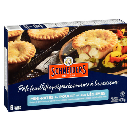 Schneiders Frozen Mini Chicken & Vegetable Pies 400 g - Voilà Online ...