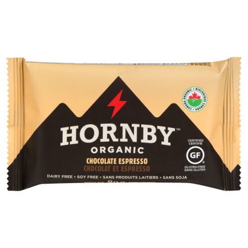Hornby Organic Energy Bar Chocolate Espresso 80 g