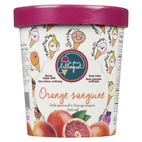 Bilbo Orange Sanguine Sorbet 500 ml