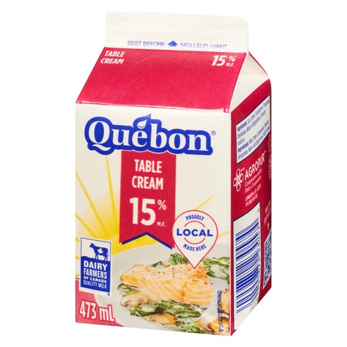 Quebon 15% Table Cream 473 ml
