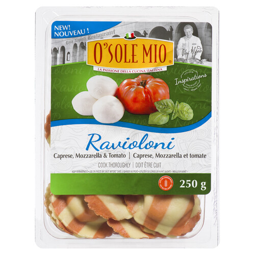 O'Sole Mio Ravioloni Pasta Caprese 250 g