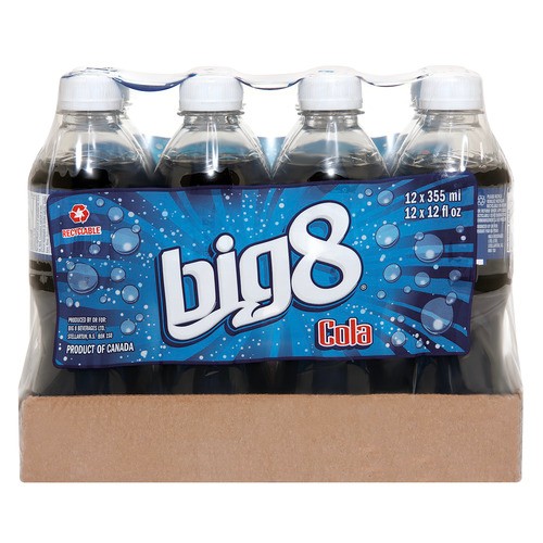 Big 8 Soda Cola 12 x 355 ml (bottles)