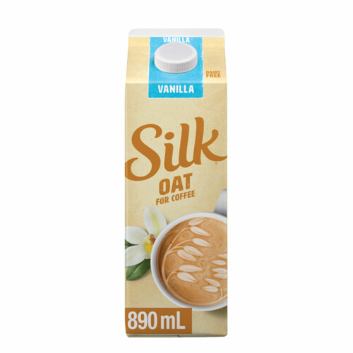 Silk Dairy-Free Oat For Coffee Creamer Vanilla 890 ml