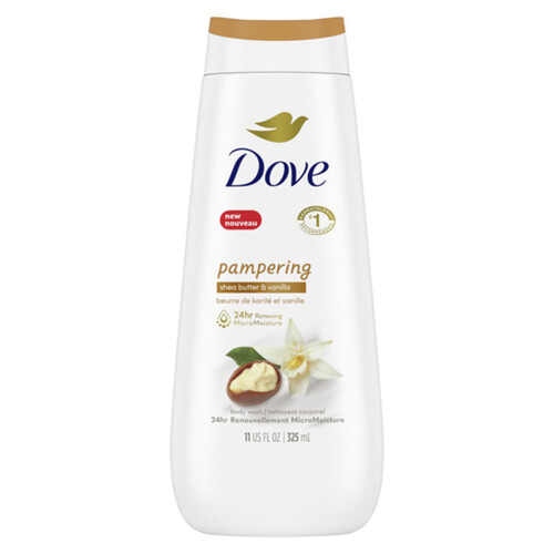 Dove Pampering Body Wash Shea Butter & Vanilla For Healthy-Looking Skin 325 ml