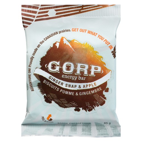 GORP Energy Bar Ginger Snap & Apple 65 g
