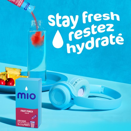 Mio Zero Sugar Drink Mix Fruit Punch 26 g