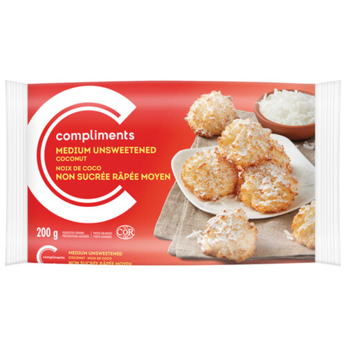 Compliments Coconut Medium Desiccated Unsweetened 200 g