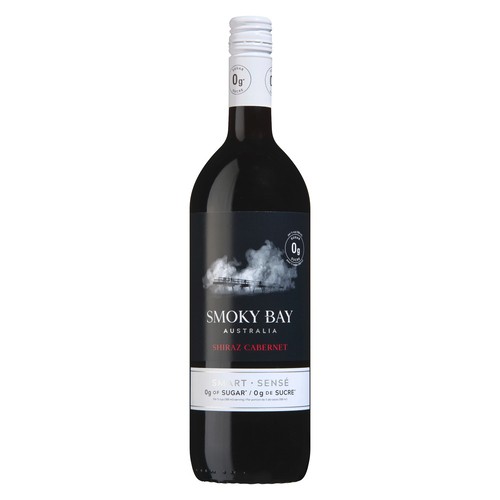 Smoky Bay Red Wine Shiraz Cabernet Smart 1 L (bottle)