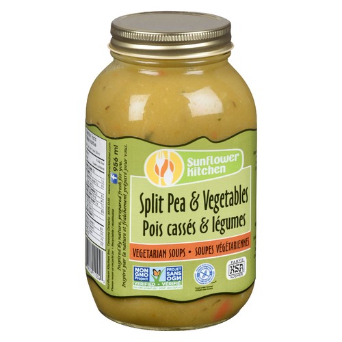 Sunflower Kitchen Gluten Free Soup Green Split & Vegetable 956 ml