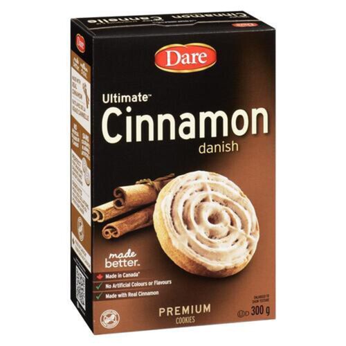 Dare Ultimate Peanut-Free Cookies Cinnamon Danish 300 g
