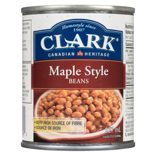 Clark Beans With Maple Syrup 227 ml