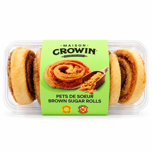 Maison Crowin Brown Sugar Rolls 400 g