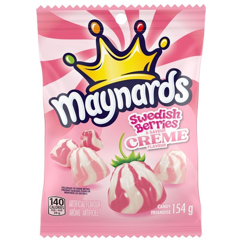 Maynards Candy Swedish Berries & Creme 154 g