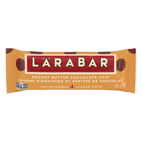 Lärabar Fruit & Nut Energy Bar Peanut Butter Chocolate Chip 45 g