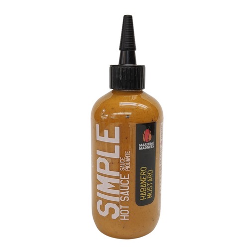 Simply Hot Sauce Garlic Habanero Mustard 250 ml
