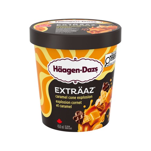 Haagen-Dazs Extraaz Ice Cream Caramel Cone Explosion 450 ml