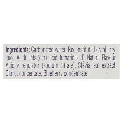 Ocean Spray Zero Sugar Sparkling Beverage Mixed Berry 6 x 340 ml (Cans)