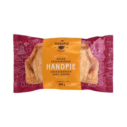 Handpie Ready To Bake Bacon Cheeseburger 250 g