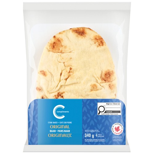 Compliments Naan Original 340 g