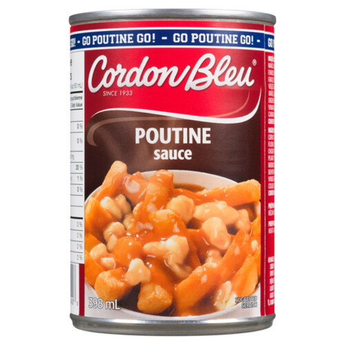 Cordon Bleu Poutine Sauce 398 ml