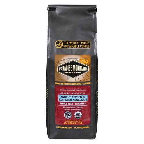 Paradise Mountain Organic Coffee  Angels Expresso 454 g