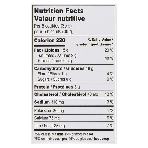 Provisions Food Savoury Shortbread Cheddar Thyme 90 g