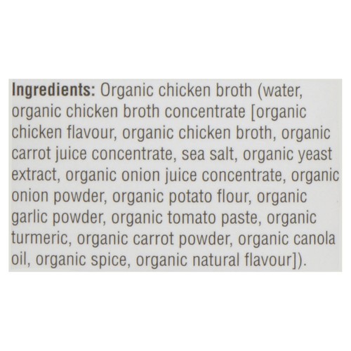 Longo's Organic Broth Low Sodium Chicken 946 ml