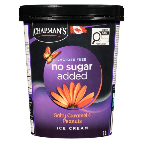 Chapman's Lactose-Free Ice Cream Salty Caramel & Peanuts 1 L