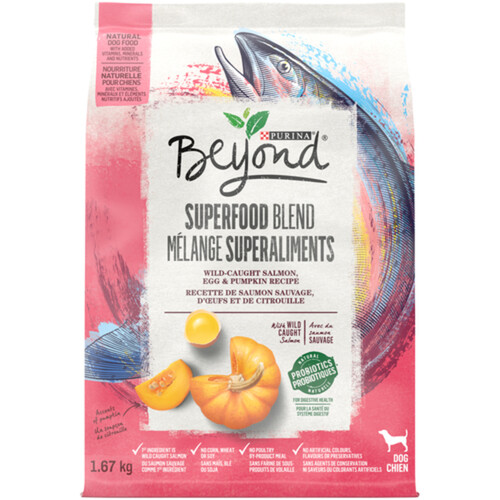 Beyond Dry Dog Food Superfood Blend Wild Caught Salmon Egg & Pumpkin 1.67 kg