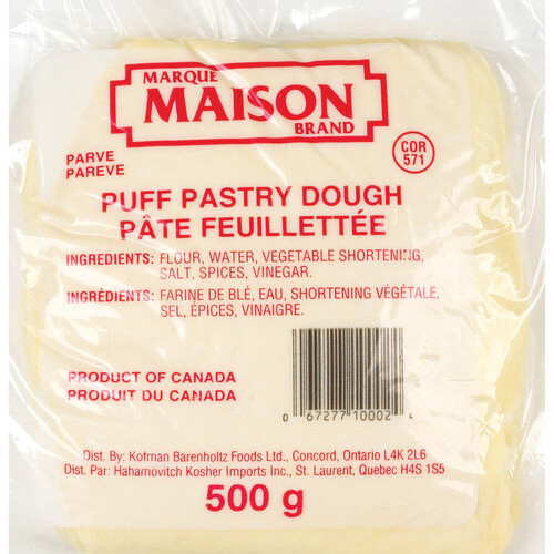 Maison Dough Puff Pastry 500 g (frozen)