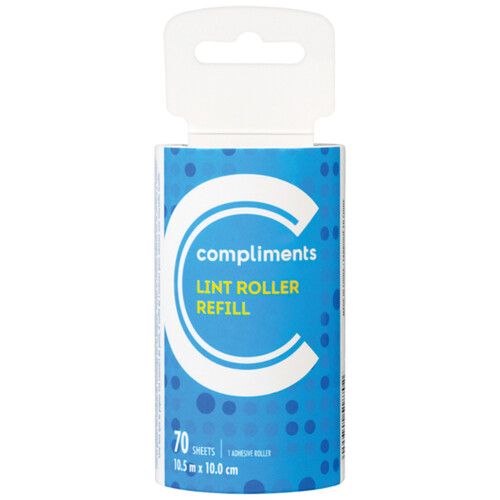 Compliments Lint Roller Refill 70 Sheets