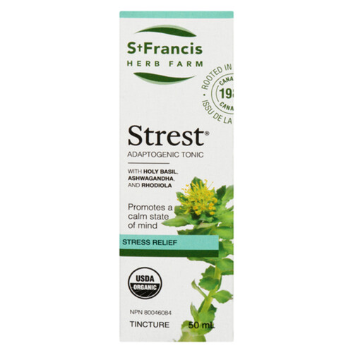 St. Francis Herb Farm Stress Relief Tincture Strest 50 ml