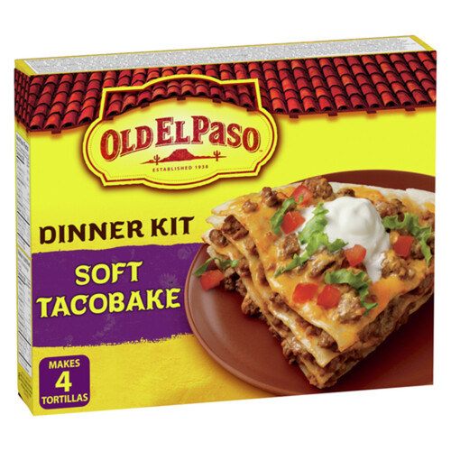 Old El Paso Soft Taco Bake Kit 312 g
