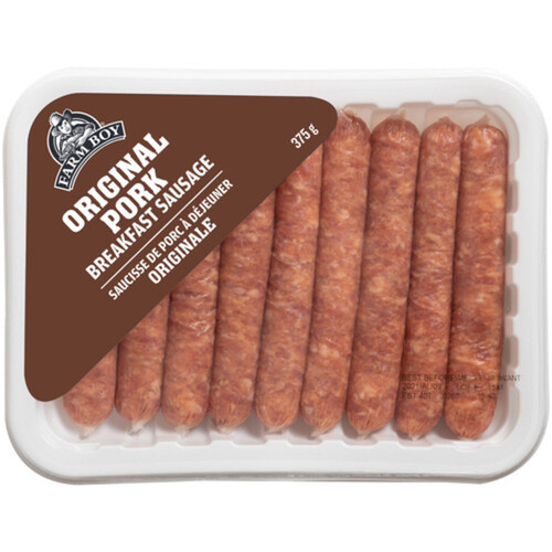 Farm Boy Pork Breakfast Sausage 375 g