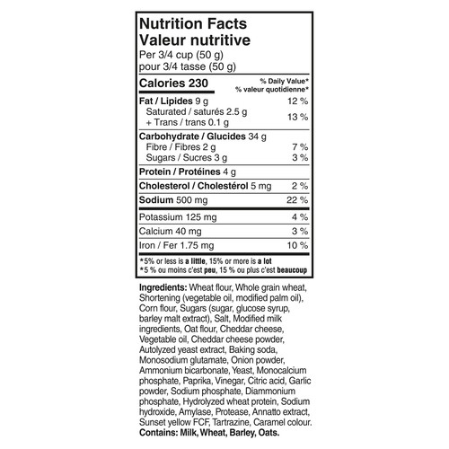 Crispers Bits Bites Cheese Snacks 145 g
