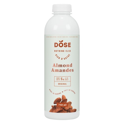 Dose Beverage Nuthing Else Organic Almond Original 750 ml