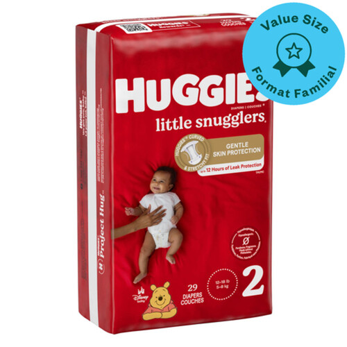 Huggies Little Snugglers Diapers Size 2 29 Count