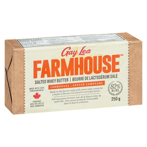 Gay Lea Farmhouse Whey Butter Salted 250 g