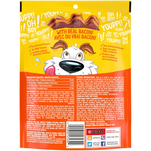 Beggin' Strips Dog Treats Bacon and Cheese 170 g