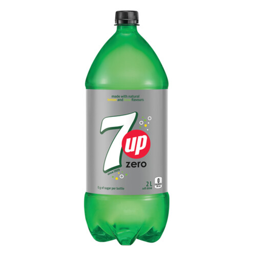 7Up Soft Drink Zero 2 L (bottle)