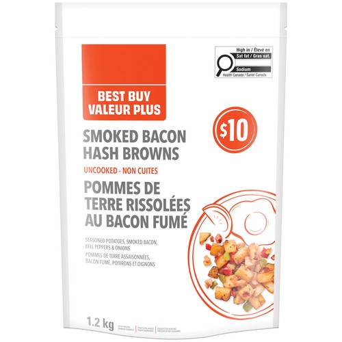 Best Buy Frozen Hash Browns Smoked Bacon 1.2 kg