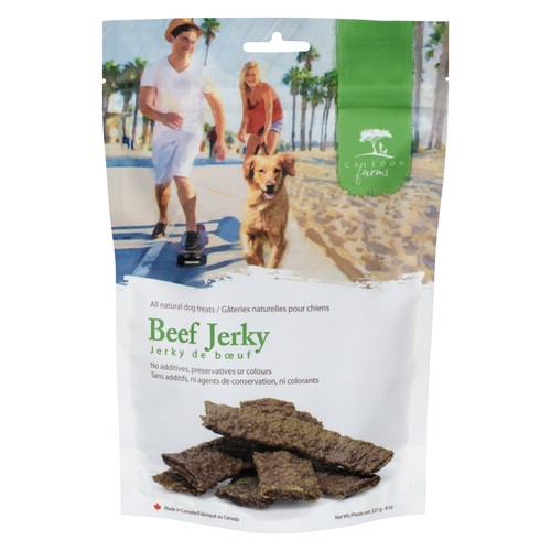 Caledon Farms Beef Jerky Dog Treats 227 g